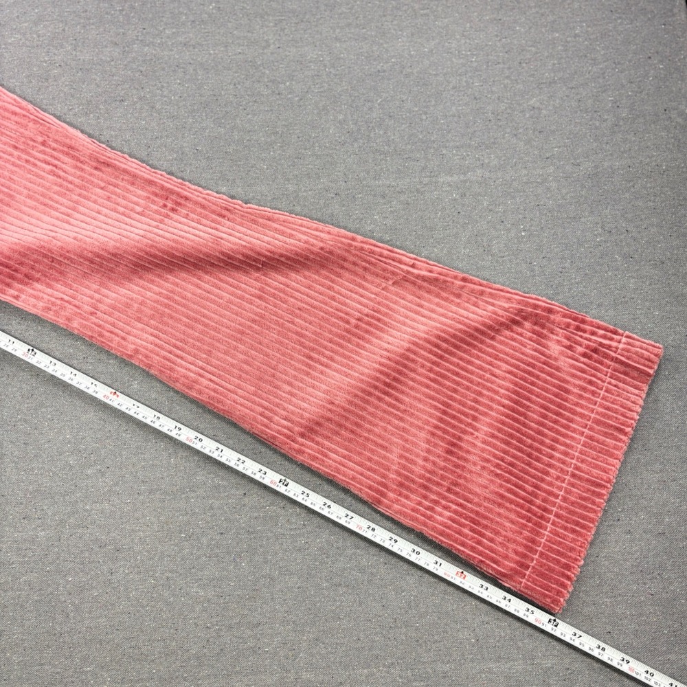 Land of Distraction "Bruce" Salmon Corduroy Flare Pants NWT Barneys New York Sz4 - Picture 8 of 9